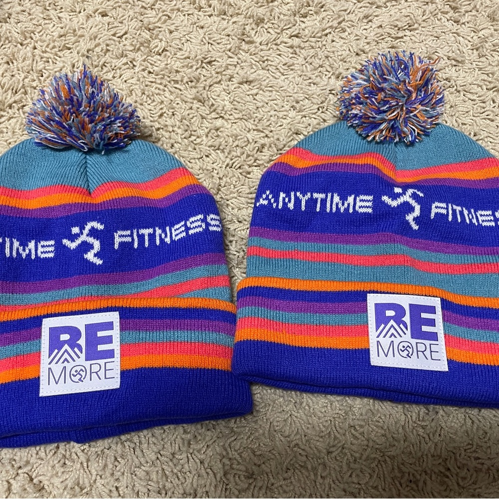 3 for $10 Colorful Beanies with Pom-Poms